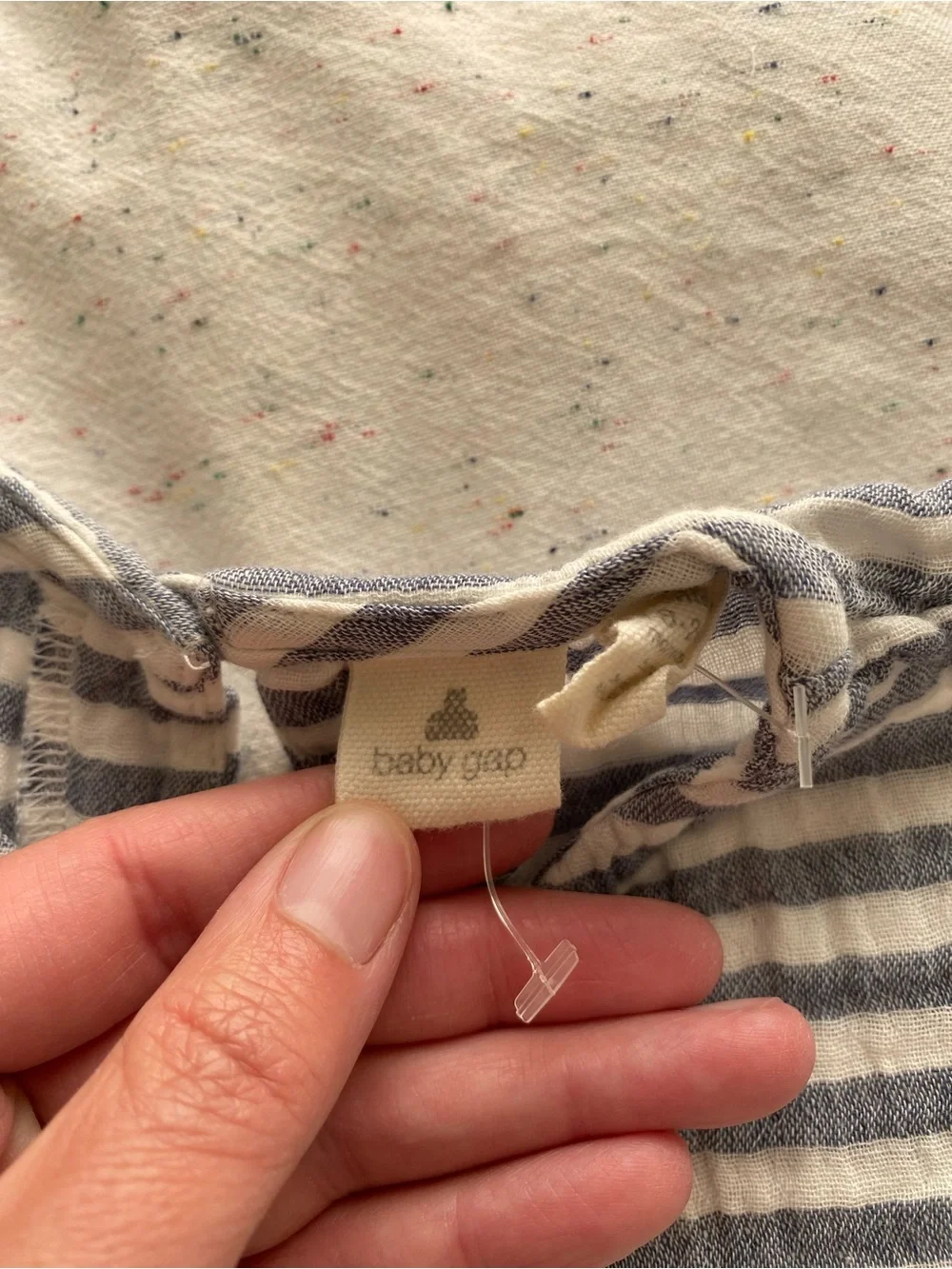 Baby Gap Blue & White Striped Gauze Top | 18-24 Months | NWT